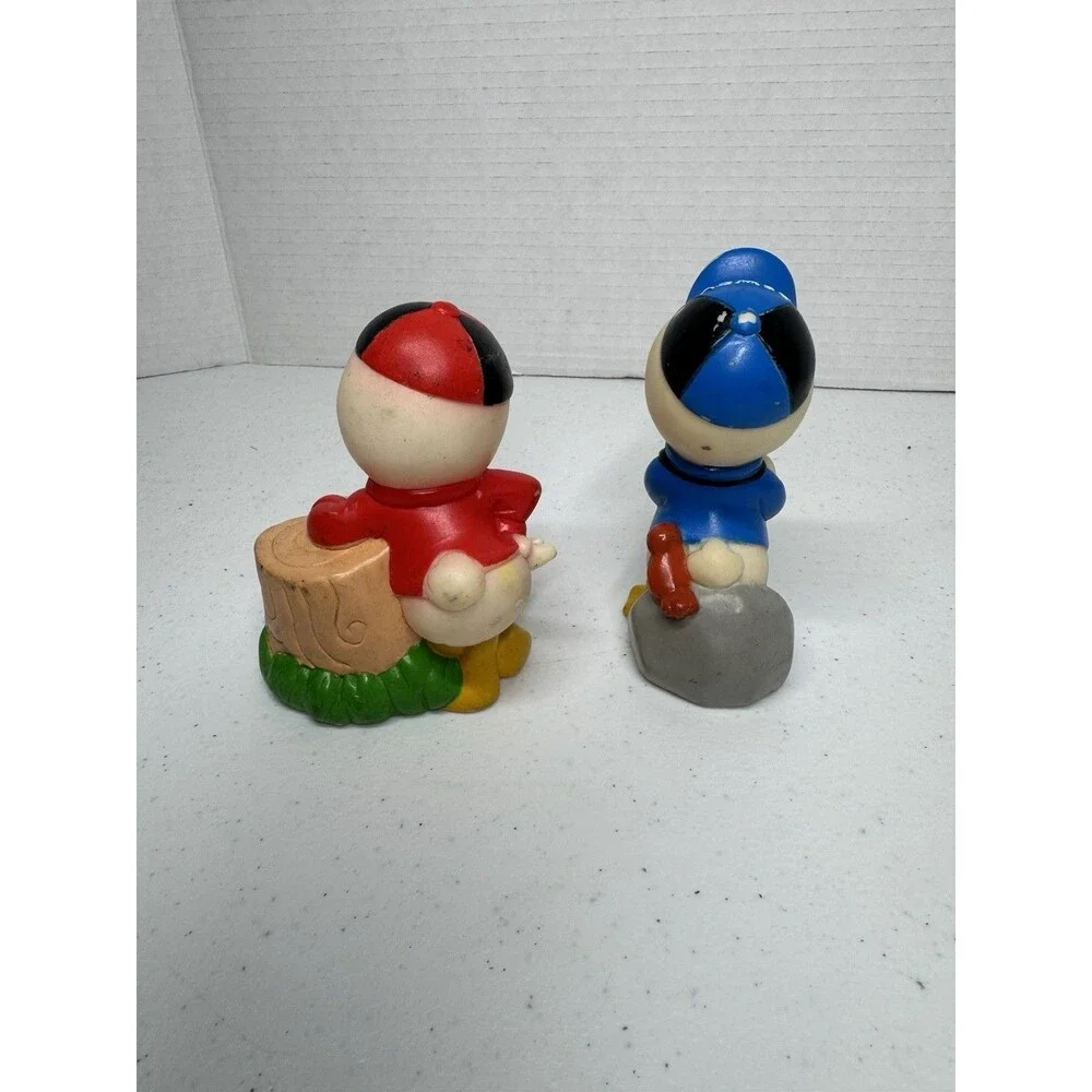 The Walt Disney Co. Huey Dewey Ducks Vintage Shelcore Rubber Squeak Toy